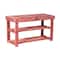 Household Essentials CedarFresh 18" 2-Tier Cedar Shoe Rack and Seat Bench